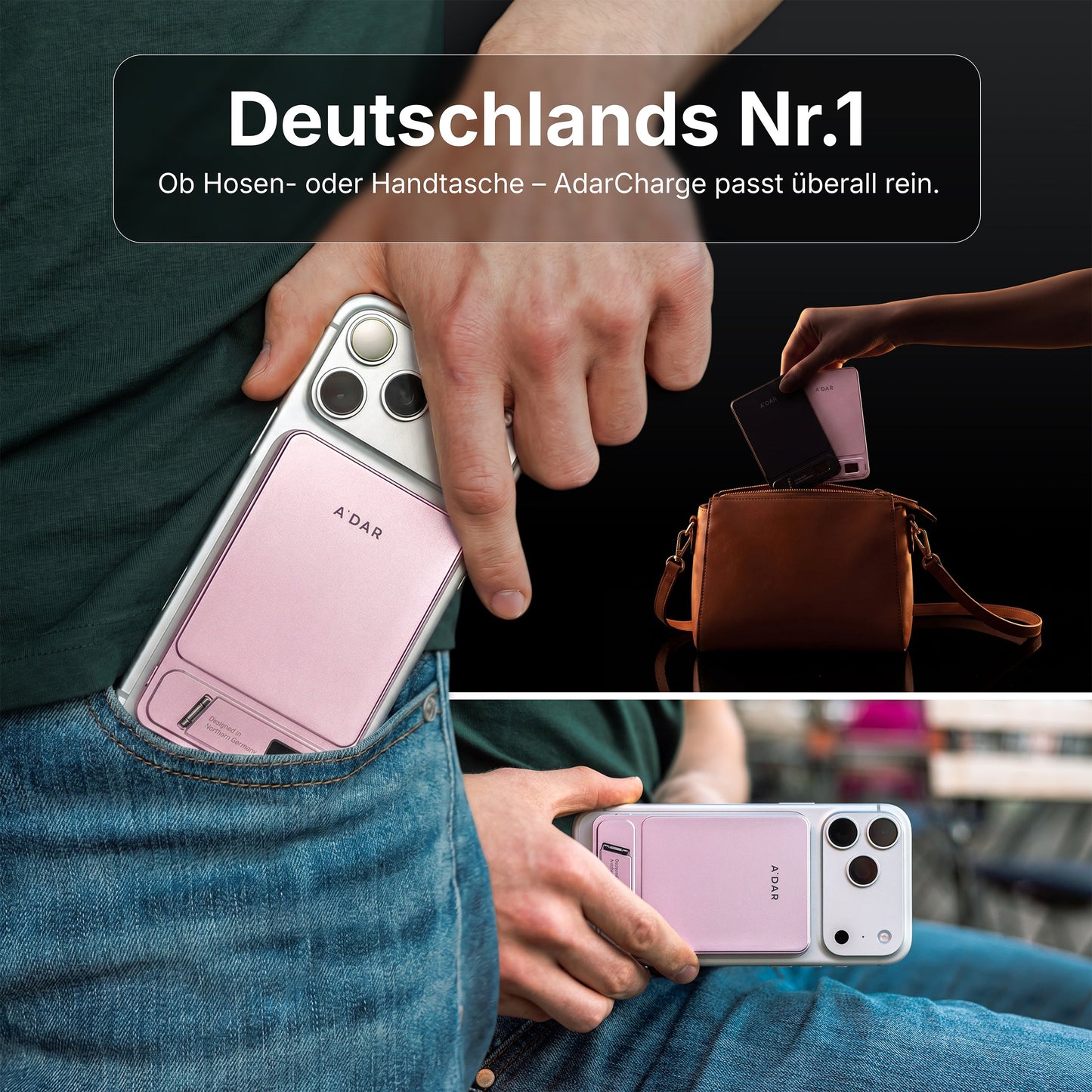 Magnetische PowerBank mit Überhitzungsschutz